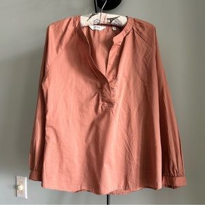 JOIE
V-NECK POPOVER BLOUSE
